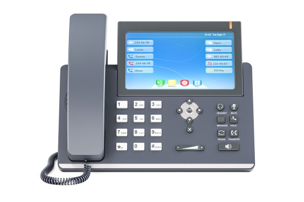 voip services axvoice voip phone on white background